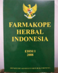 Farmakope Herbal Indonesia Edisi I