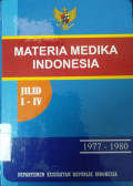 Materia Medika Indonesia Jilid I-IV