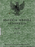 MATERIA MEDIKA INDONESIA JILID 5